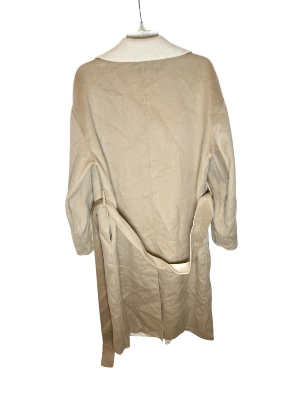SRG Anais Wrap Coat Gray Beige NWT - Size M - Picture 6 of 13